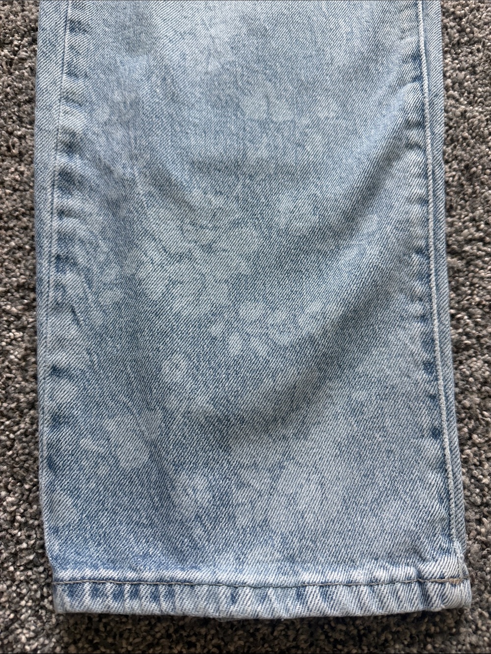 Lucky Brand Light Blue Denim Jeans with White Flower Accents Size 8 29 - Picture 3 of 5